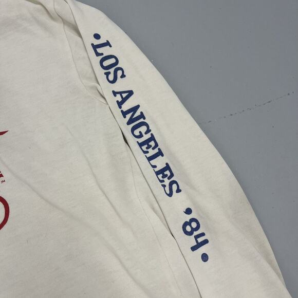 Vintage 1984 Los Angeles USA Olympics Long Sleeve T-Shirt - Picture 3 of 4